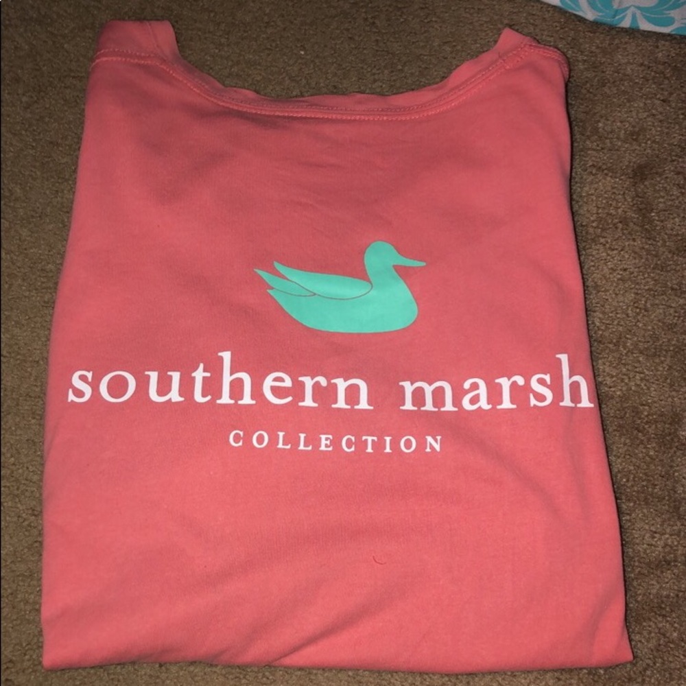 Coral Southern Marsh T-shirt